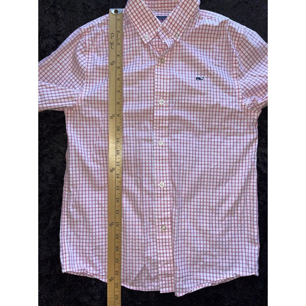 Set of‎ 2 Youth Gingham Check Long Sleeve Vineyard Vines Ralph Lauren Boys S - Picture 7 of 14